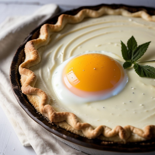 Sour Cream Lemon Pie recipe image