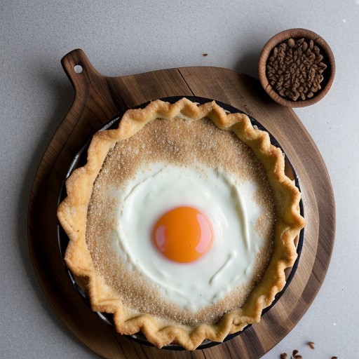 Sour Cream Pie recipe image
