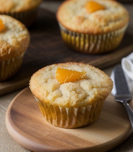 Sour Cream Pineapple Muffins recipe image