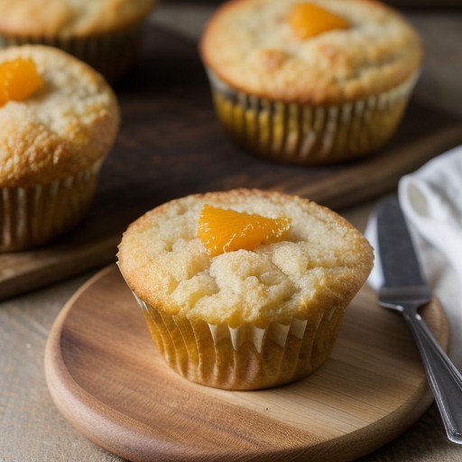 Sour Cream Pineapple Muffins recipe image