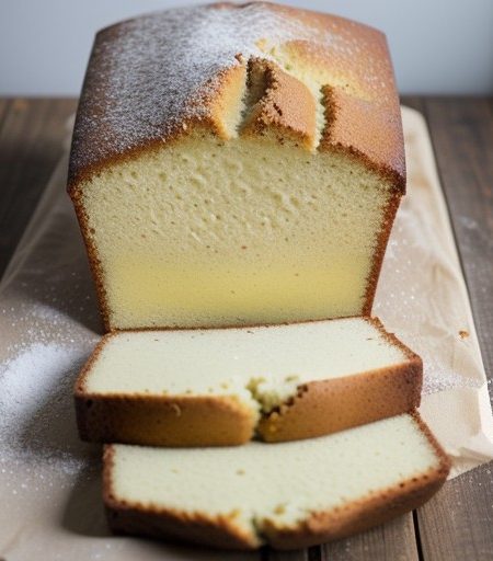 Sour Cream Pound Cake recipe image