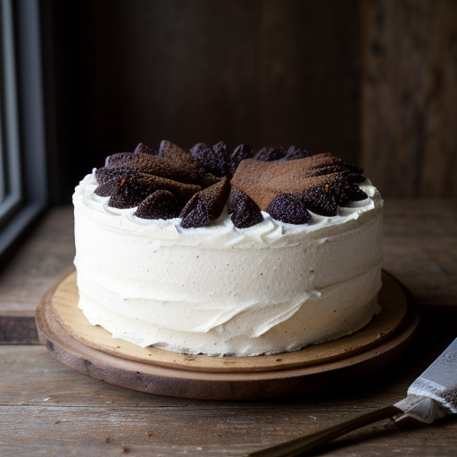 Sour Cream Prune Cake recipe image