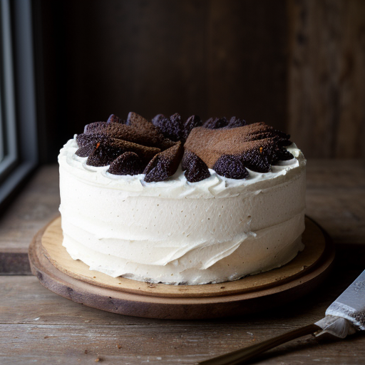 Sour Cream Prune Cake recipe image