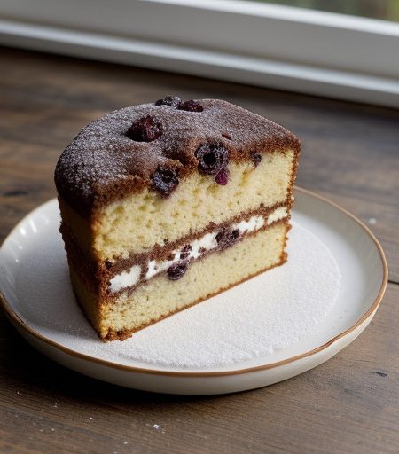Sour Cream Raisin Cake recipe image