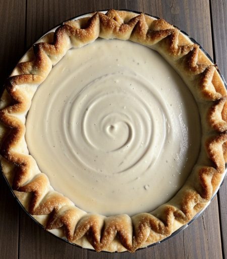Sour Cream Raisin Pie 2 recipe image