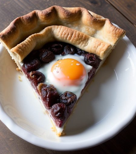 Sour Cream Raisin Pie From Nets recipe image