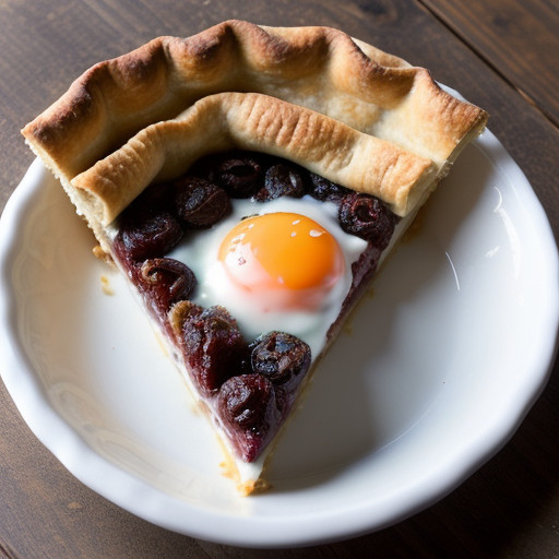 Sour Cream Raisin Pie From Nets recipe image