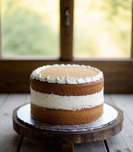 Sour Cream Spice Cake (Tia Darrow recipe image