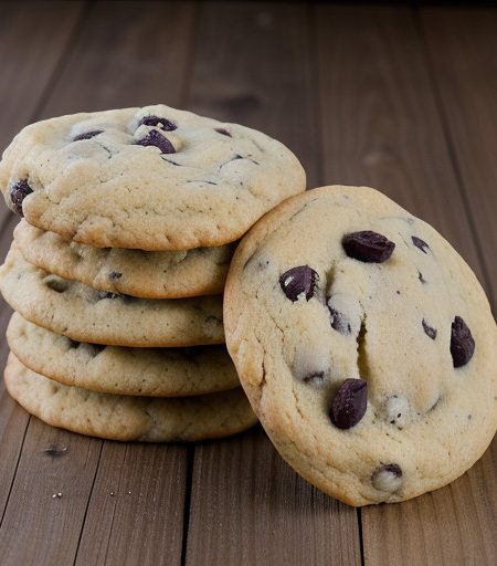Sour Cream and Raisin Cookies recipe image