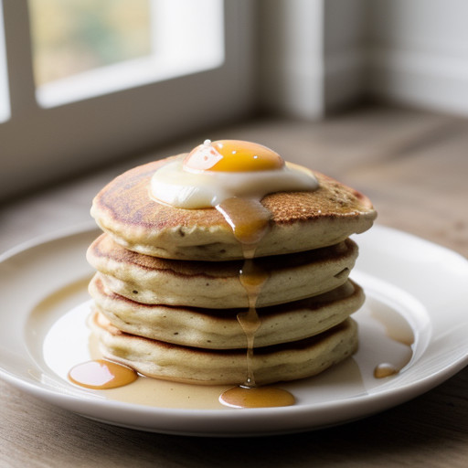 Sourdough Apple Pancakes recipe image