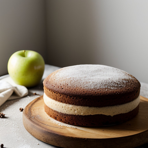 Sourdough Applesauce Cake recipe image