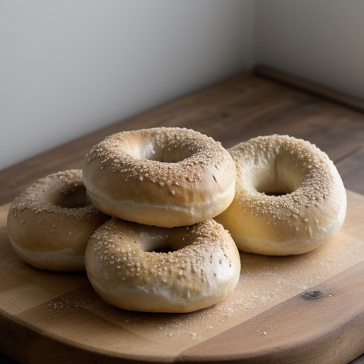 Sourdough Bagels recipe image