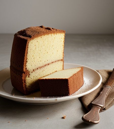 Sourdough Chiffon Cake recipe image