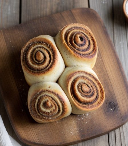 Sourdough Cinnamon Rolls recipe image