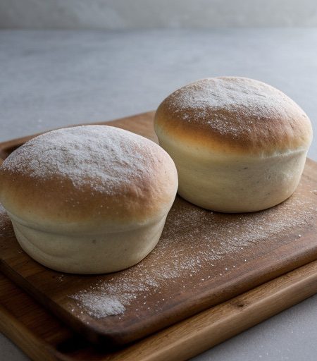Sourdough Pan Rolls recipe image