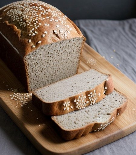 Sourdough Sesame Bread recipe image