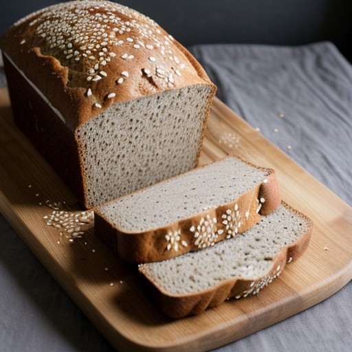 Sourdough Sesame Bread recipe image