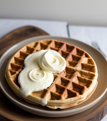 Sourdough Waffles recipe image