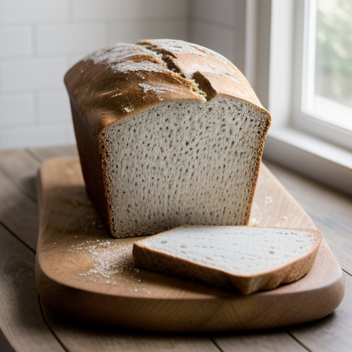 Sourdough Whole Wheat Bread With Cheddar Cheese recipe image