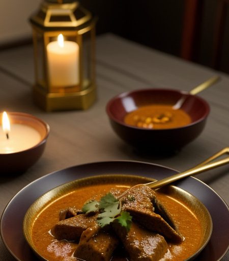 South: Goanese Fiery Duck Curry in Vindaloo S recipe image