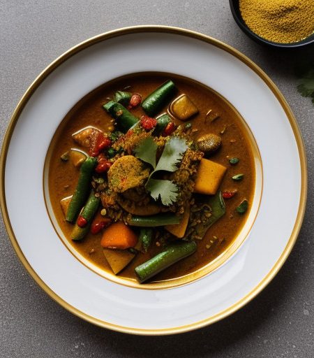 South Indian Vegetable Curry recipe image