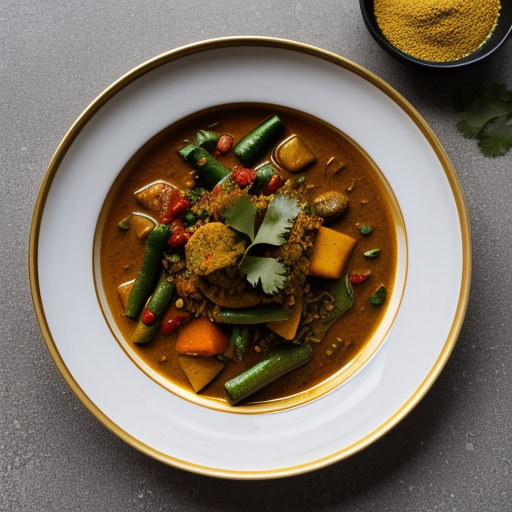 South Indian Vegetable Curry recipe image