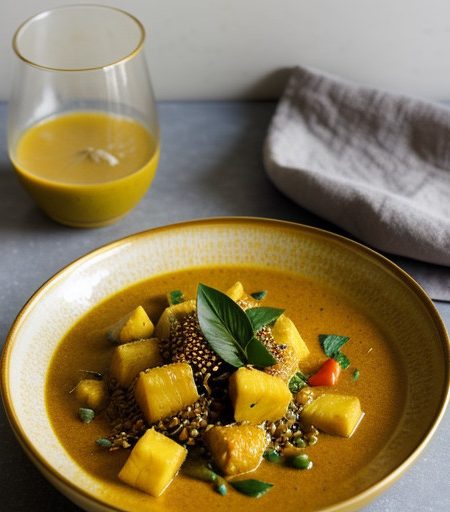 South: Mangalore Pineapple Curry (Mangai Kari recipe image