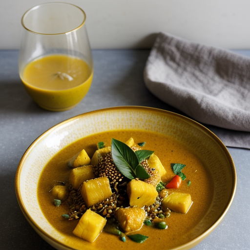 South: Mangalore Pineapple Curry (Mangai Kari recipe image