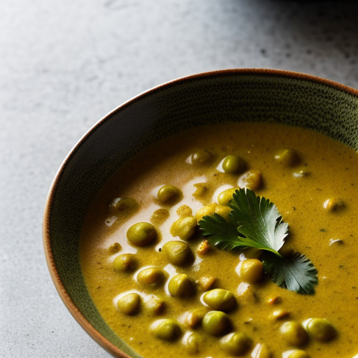 South: Split Pea & Coconut Curry Sauce recipe image