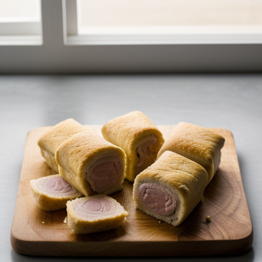 Southern Dixie Veal~ Ham & Cheese Rolls recipe image