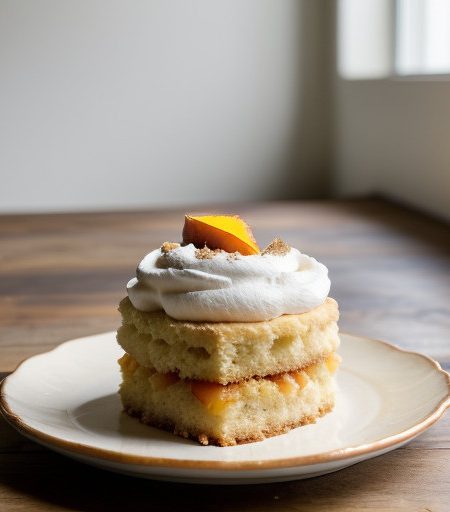 Southern Peach Shortcake recipe image