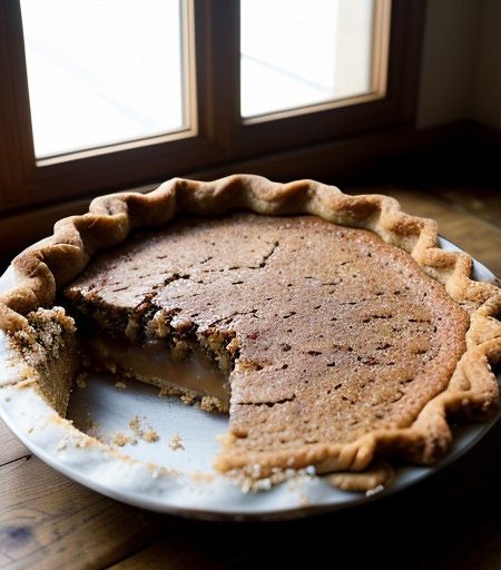 Southern Pecan Pie With Spice Crust recipe image