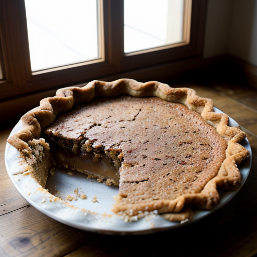 Southern Pecan Pie With Spice Crust recipe image