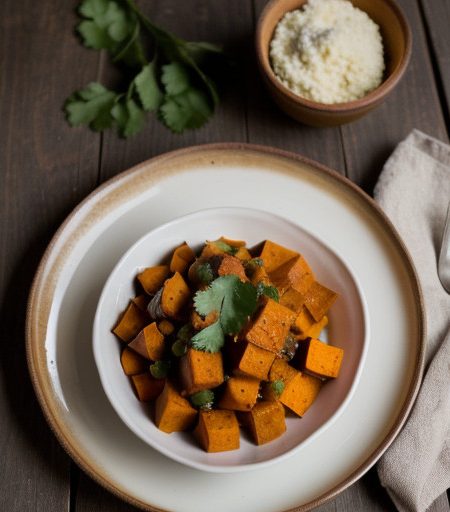 Southern-Style Curried Sweet Potatoes recipe image