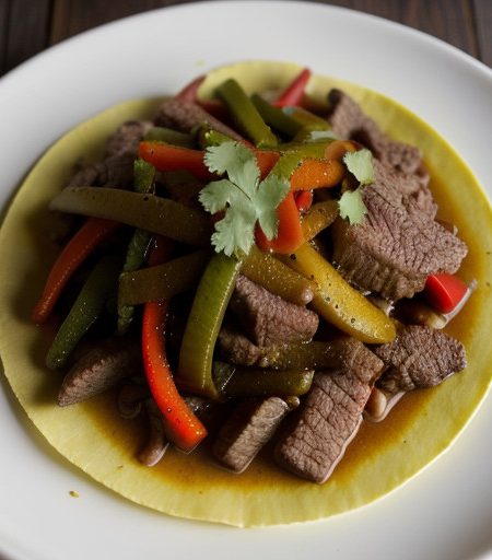 Southwest Beef Fajitas recipe image