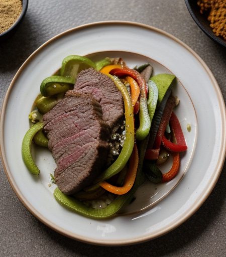 Southwest Beef Fajitas recipe image