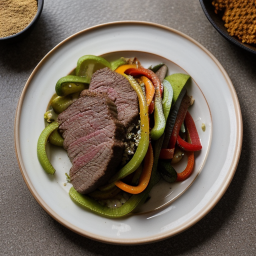 Southwest Beef Fajitas recipe image