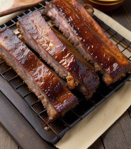 Southwest Honey Barbecue Spareribs recipe image