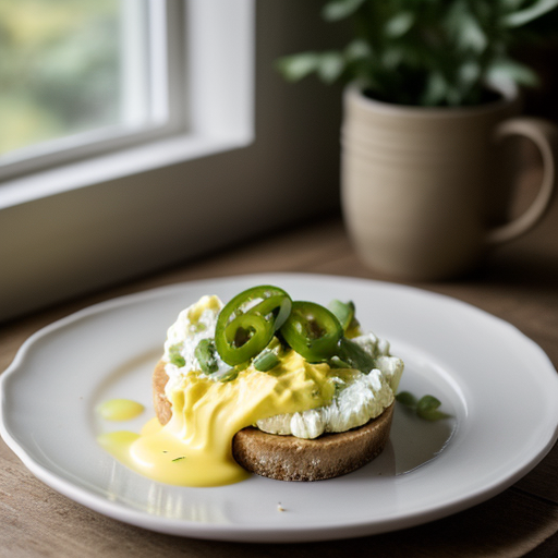 Southwest Scrambled Eggs With Jalapeno Jelly recipe image