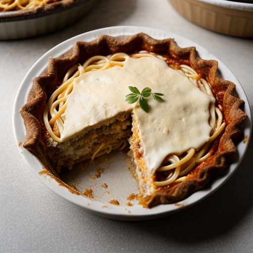 Southwest Spaghetti Pie recipe image
