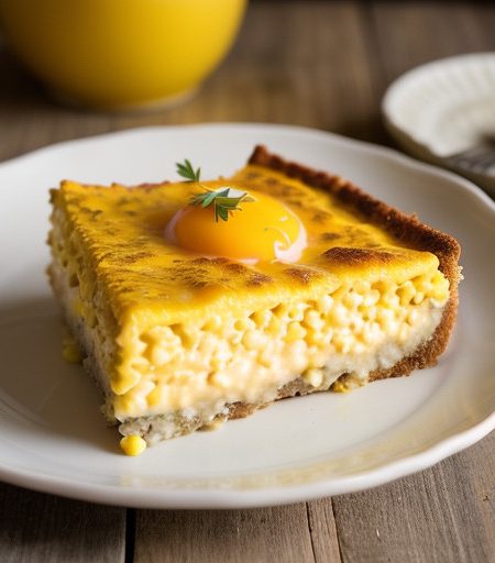 Southwestern Corn & Cheese Pudding recipe image