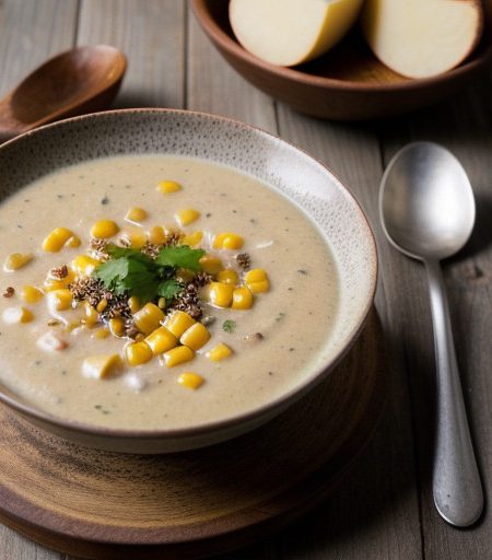 Southwestern Corn & Potato Soup recipe image