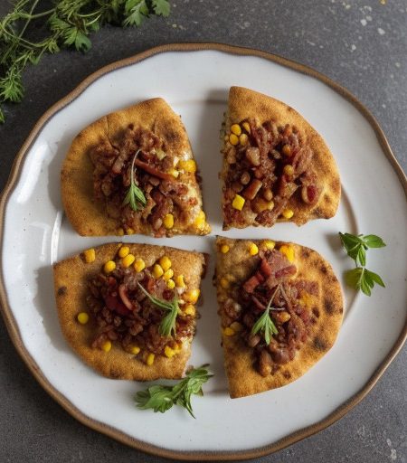 Southwestern Fried Pizzas - Country Living recipe image