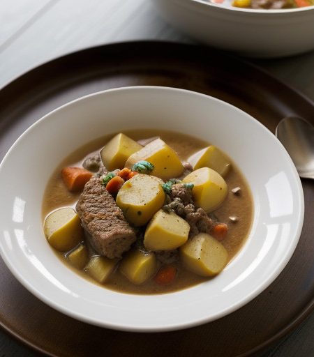Southwestern Meat and Potato Stew recipe image
