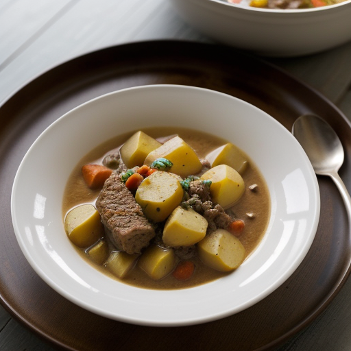 Southwestern Meat and Potato Stew recipe image