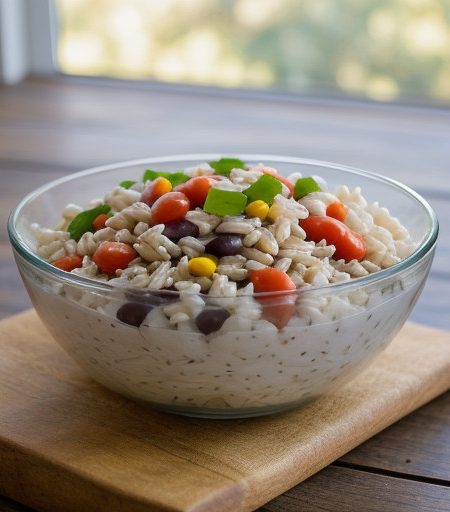 Southwestern Rice & Bean Salad recipe image