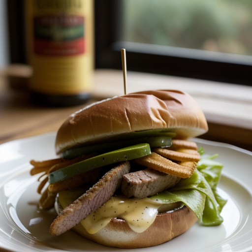 Southwestern Steak Po Boy recipe image