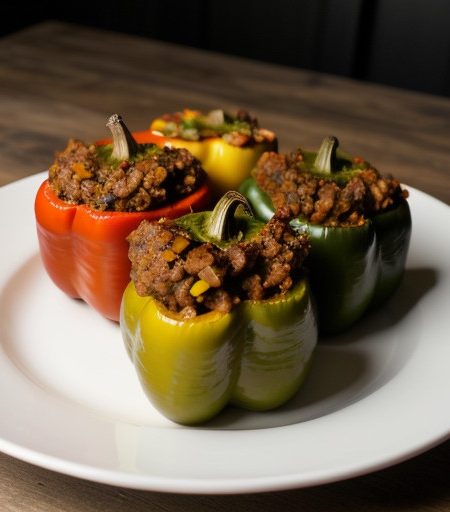 Southwestern Stuffed Peppers recipe image