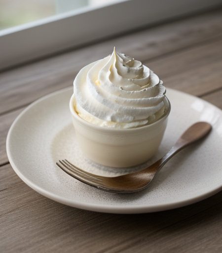 Soy Whipped Cream recipe image