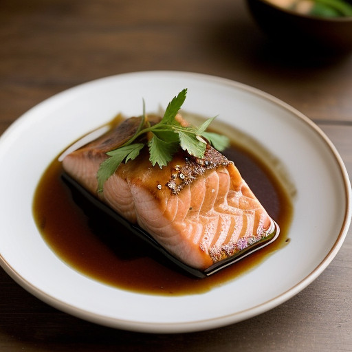 Soy and Sake Marinated Fish - House Beautiful recipe image